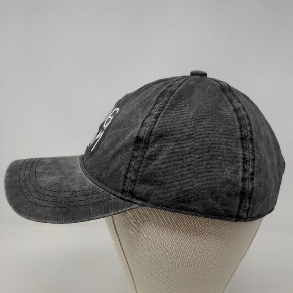 David & Young Women's Slideback Hat Gray OSFM Dog Mom Embroidered Logo - Picture 5 of 11